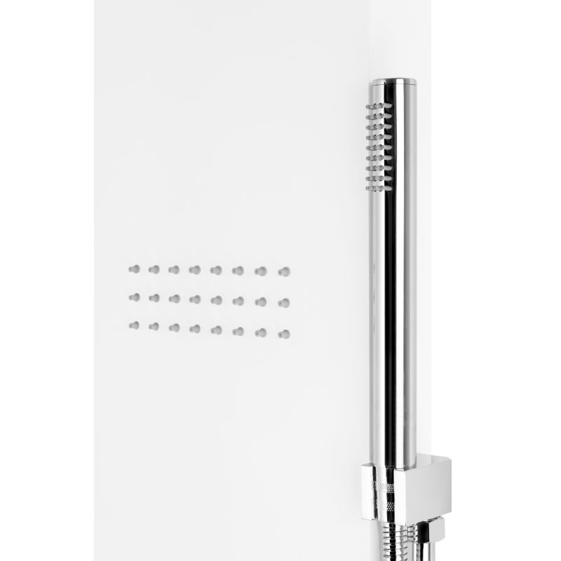 Panel Prysznicowy Corsan Akoja A025 biały TERMOSTAT